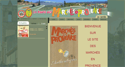 Desktop Screenshot of marches-provence.com